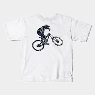 downhill mtb Kids T-Shirt